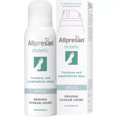 ALLPRESAN Mousse de base pour pieds diabétiques, 125 ml