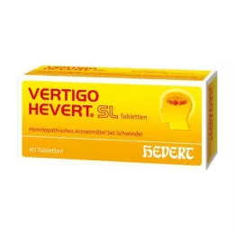 VERTIGO HEVERT SL Comprimés, 40 pcs