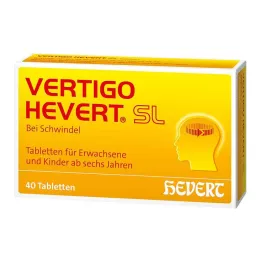 VERTIGO HEVERT SL Comprimés, 40 pcs
