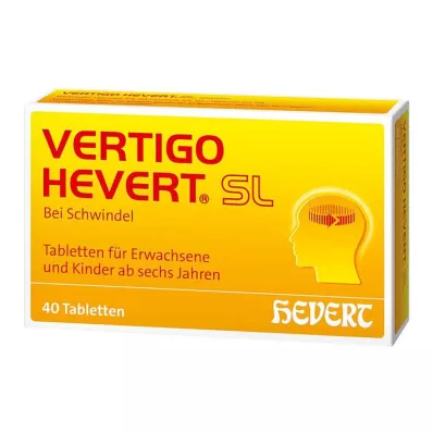 Vertigo Hevert SL comprimés, 40 pc