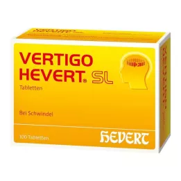 VERTIGO HEVERT SL Comprimés, 100 pcs
