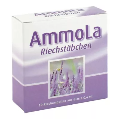 AMMOLA Bâtonnets olfactifs Ampoules olfactives, 10X0.4 ml AMMOLA Bâtonnets olfactifs Ampoules olfactives, 10X0.4 ml