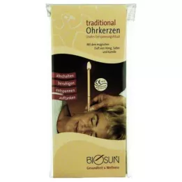 BIOSUN Bougies auriculaires Traditional, 10 pces