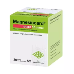MAGNESIOCARD retard 15 mmol sachet de comprimés pelliculés, 30 pcs