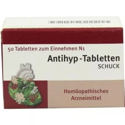 ANTIHYP Comprimés Schuck, 50 pc