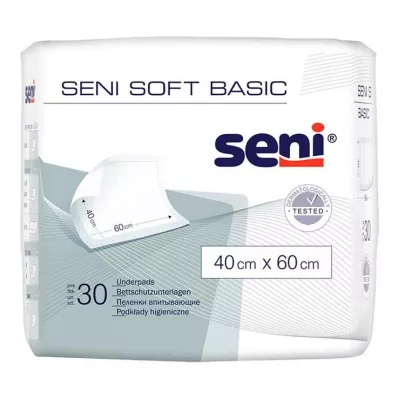SENI Soft Basic alèse de protection 40x60 cm, 30 pces
