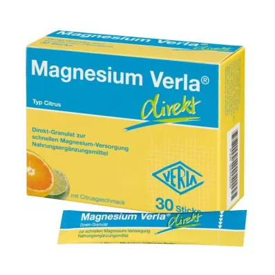 MAGNESIUM VERLA Granulés directs Citrus, 30 pces