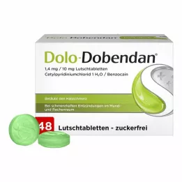 DOLO-DOBENDAN 1,4 mg/10 mg Comprimés à sucer, 48 pces