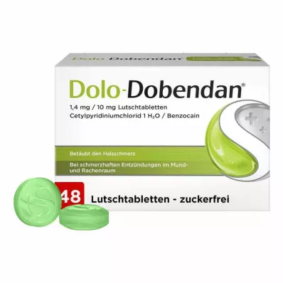 DOLO-DOBENDAN 1,4 mg/10 mg Comprimés à sucer, 48 pces