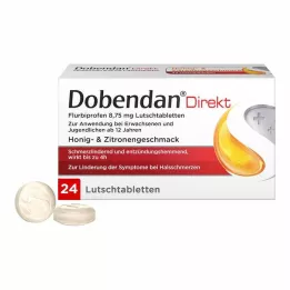 DOBENDAN Direkt Flurbiprofen 8,75 mg pastilles à sucer, 24 pces