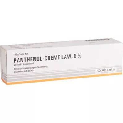 PANTHENOL Crème LAW, 100 g