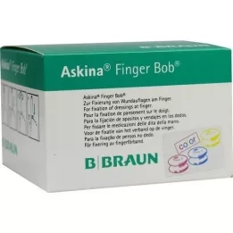 ASKINA Finger Bob coloré, 50 pcs