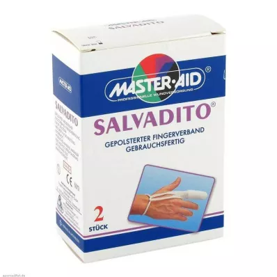 SALVADITO Pansement pour doigt Master Aid, 2 pces