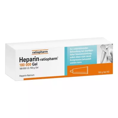 Héparine ratiopharm® 180 000 gel, 150 g