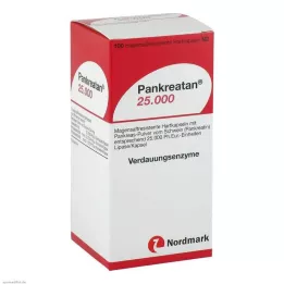 PANKREATAN 25.000 gélules gastro-résistantes, 100 gélules