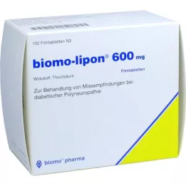 BIOMO-lipon 600 mg comprimés pelliculés, 100 pc