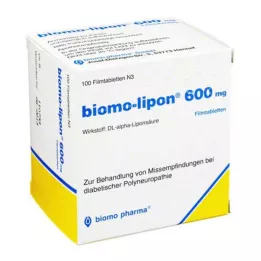 BIOMO-lipon 600 mg comprimés pelliculés, 100 pc