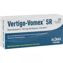 VERTIGO-VOMEX SR Gélules à libération prolongée, 20 gélules