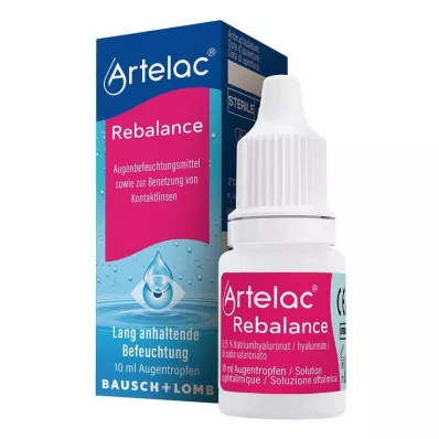 ARTELAC Gouttes oculaires Rebalance, 10 ml ARTELAC Gouttes oculaires Rebalance, 10 ml