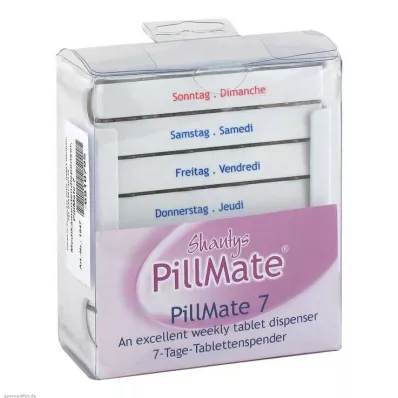 MEDIKAMENTENDISPENSER Pillmate 7, 1 pc MEDIKAMENTENDISPENSER Pillmate 7, 1 pc