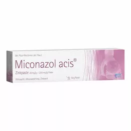 MICONAZOL Pâte de zinc acis, 50 g