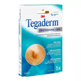TEGADERM Film 4,4x4,4 cm 1622NP, 5 pièces