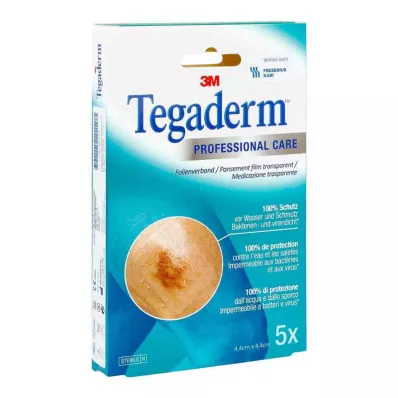 TEGADERM Film 4,4x4,4 cm 1622NP, 5 pièces