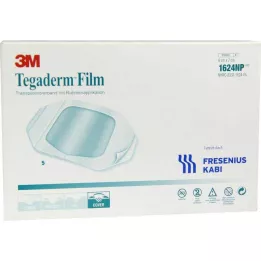 TEGADERM Film 6x7 cm 1624NP, 5 pces