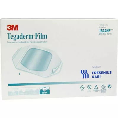 TEGADERM Film 6x7 cm 1624NP, 5 pces