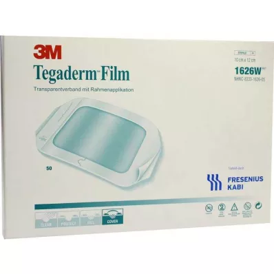Film Tegaderm 10x12cm 1626W, 50 pc