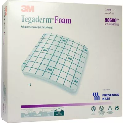 Mousse Tegaderm FK 5x5cm 90600, 10 pc Mousse Tegaderm FK 5x5cm 90600, 10 pc