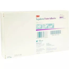 TEGADERM Foam Adhesive FK 6,9x6,9 cm cruciforme 90615, 10 pces