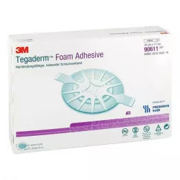 TEGADERM Foam Adhesive FK 10x11 cm ovale 90611, 10 pces