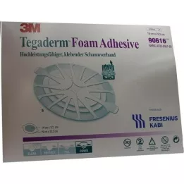 TEGADERM Foam Adhesive FK 19x22,2 cm ovale 90616, 5 pces