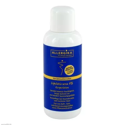 Urée lipolotio allergique 5%, 200 ml Urée lipolotio allergique 5%, 200 ml