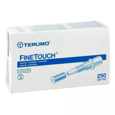 TERUMO Lancettes jetables FineTouch, 250 pièces TERUMO Lancettes jetables FineTouch, 250 pièces