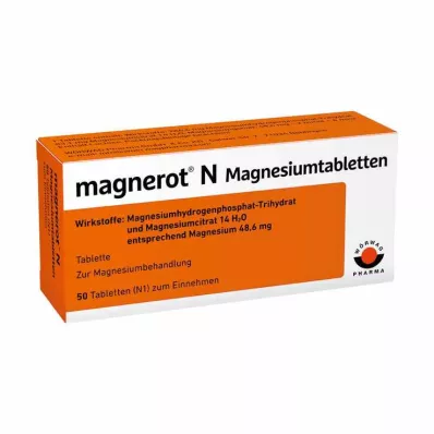 MAGNEROT N Comprimés de magnésium, 50 pces