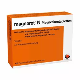 MAGNEROT N Comprimés de magnésium, 100 pc