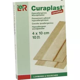 CURAPLAST Pansement rapide sensitif 4x10 cm 1 m, 10 pces