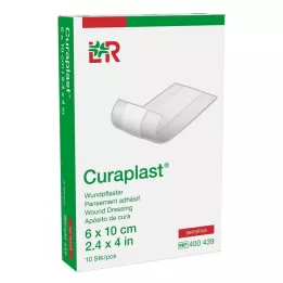 CURAPLAST Pansement rapide sensitif 6x10 cm 1 m, 10 pces