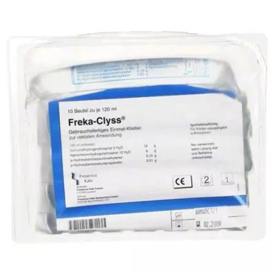 FREKA CLYSS Clystères, 10X120 ml