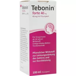 TEBONIN forte solution 40 mg, 100 ml