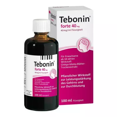 TEBONIN forte solution 40 mg, 100 ml