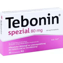 TEBONIN Spécial 80 mg comprimés pelliculés, 30 comprimés