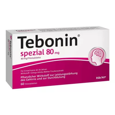 TEBONIN Spécial 80 mg Comprimés pelliculés, 60 comprimés