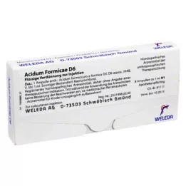 ACIDUM FORMICAE D 6 ampoules, 8 pces