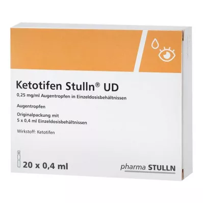 KETOTIFEN Stulln UD Collyre à dose unique, 20X0.4 ml KETOTIFEN Stulln UD Collyre à dose unique, 20X0.4 ml