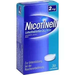 NICOTINELL Pastilles à la menthe 2 mg, 36 pcs