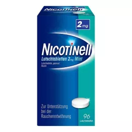 NICOTINELL Pastilles à la menthe 2 mg, 96 pcs