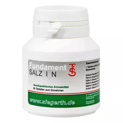 FUNDAMENT-Sel I N comprimés, 4X80 pc